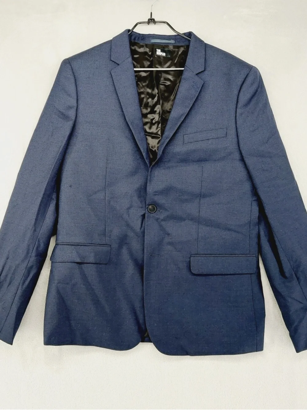 NWT The Kooples Blazer Mens 50 Blue Wool Two Button Tailored Business P5227